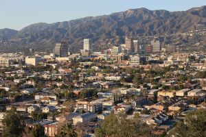 Skyline of Glendale, CA